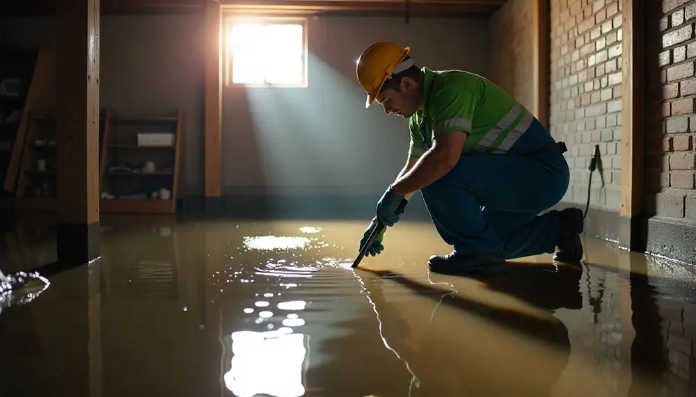 Professional water damage restoration services in Kiln, MS